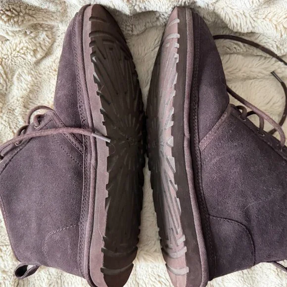 Mens Ugg NeumelBoots Dark Brown Size 11